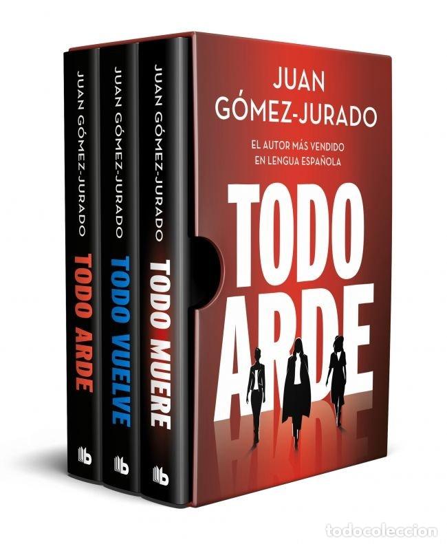 Libros: ESTUCHE TODO ARDE TODO VUELVE Y TODO MUERE - JUAN GOMEZ-JURADO