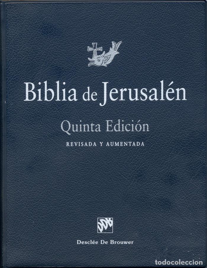 Libros: BIBLIA JERUSAL&Egrave; MANUAL MODELO 0 - ESCUELA BIBLICA JERUSALEN