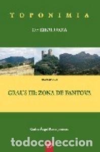 Livros: TOPONIMIA DE RIBAGORZA. MUNICIPIO DE GRAUS III: ZONA DE FANT - RIZOS JIMENEZ, CARLOS ANGEL