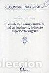 Libros: COMPLEMENTOS ARGUMENTALES DEL VERBO - PORTO DAPENA, JOSE ALVA