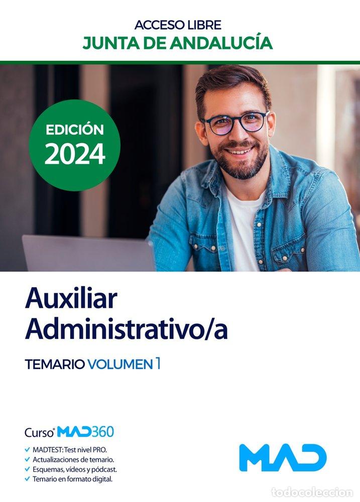 Libros: AUXILIAR ADMINISTRATIVO/A ACCESO LIBRE TEMARIO 1 JUNTA DE A - AA.VV
