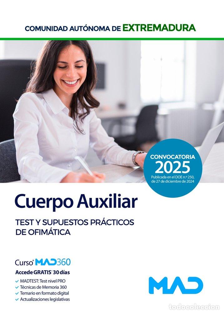 Livros: CUERPO AUXILIAR ADMINISTRACION TEST Y SUPUESTO PRACTICOS EX - AA.VV