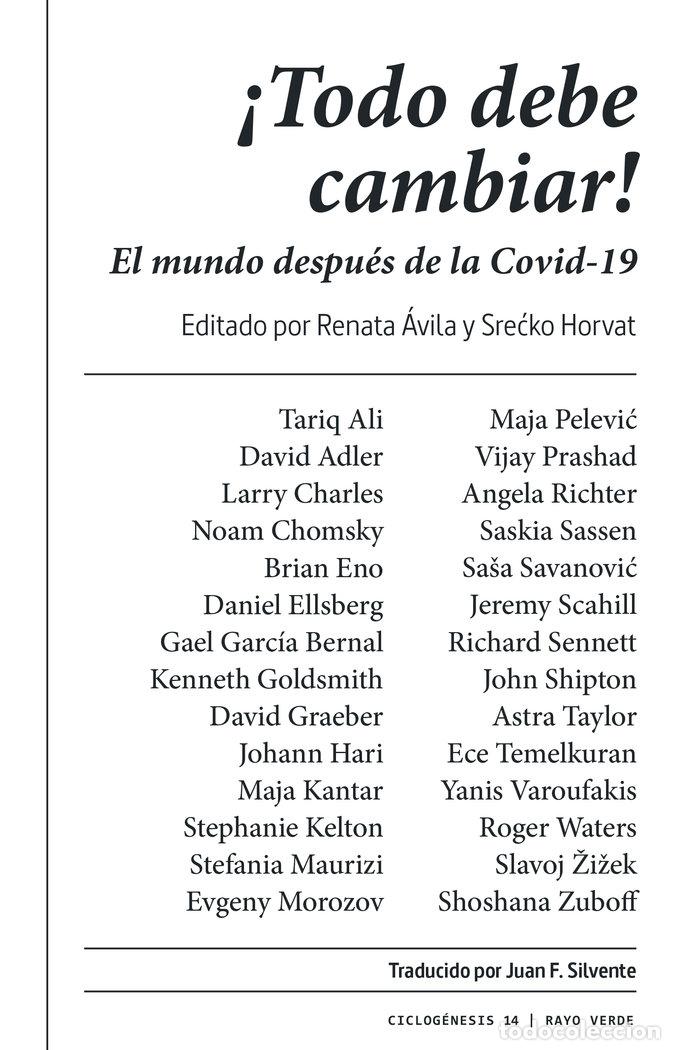Livres: TODO DEBE CAMBIAR - AVILA