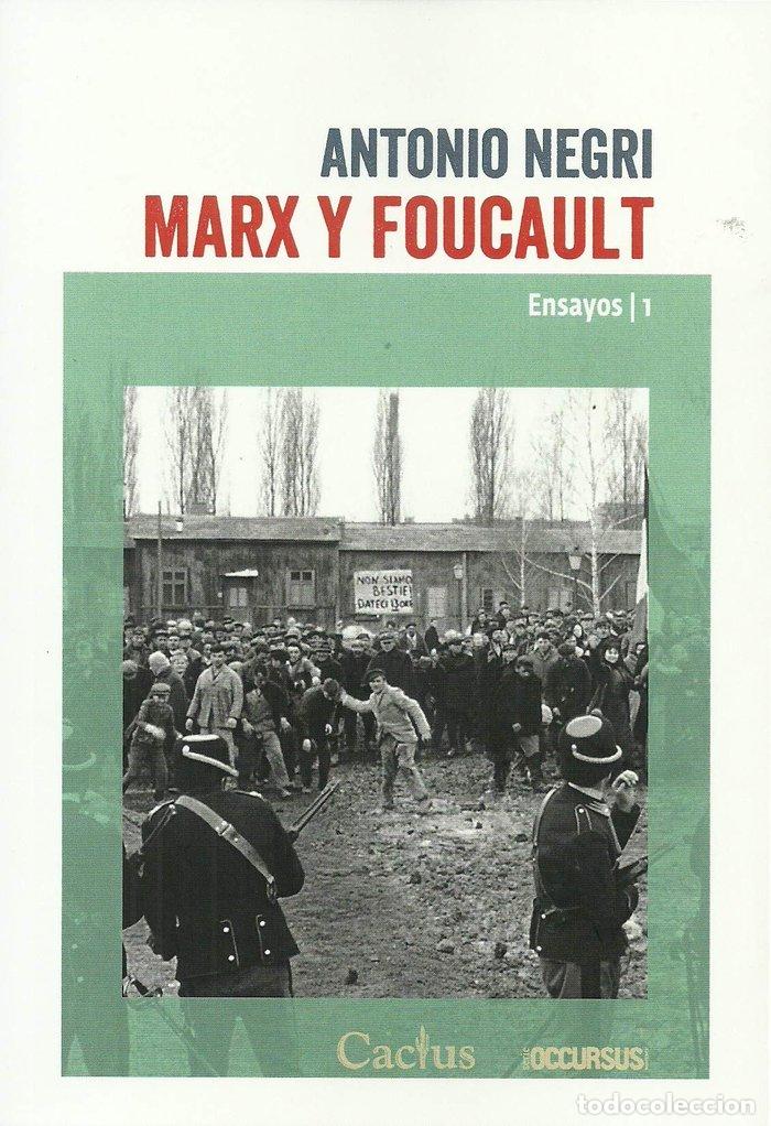 Livros: MARX Y FOUCAULT ENSAYOS 1 - NEGRI, ANTONIO
