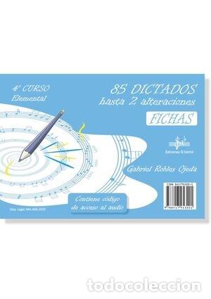 Libros: 85 DICTADOS HASTA 2 ALTERACIONES SOLUCIONES 4&ordm; CURSO - ROBLES OJEDA, GABRIEL