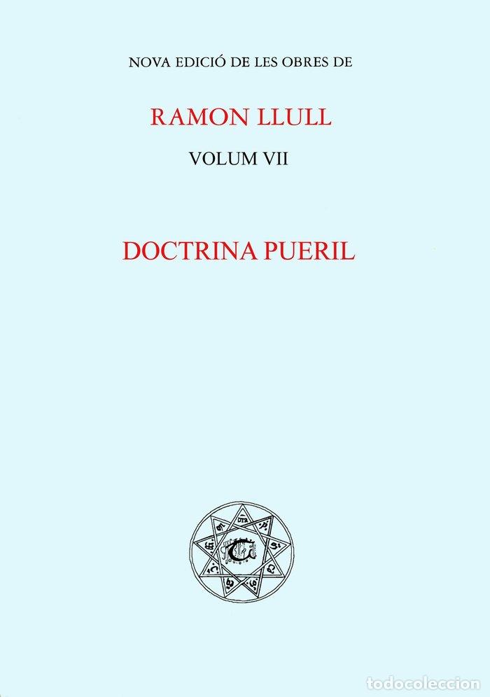Libros: DOCTRINA PUERIL - LLULL, RAMON