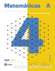 Libros: Matematicas 4 a eso lomloe andalucIae.s.o..4ocurso - .
