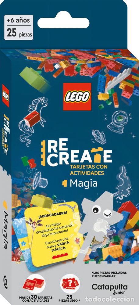Livros: LEGO RECREATE MAGIA CONSTRUCCION TARJETAS CON ACTIVIDADES - AA.VV