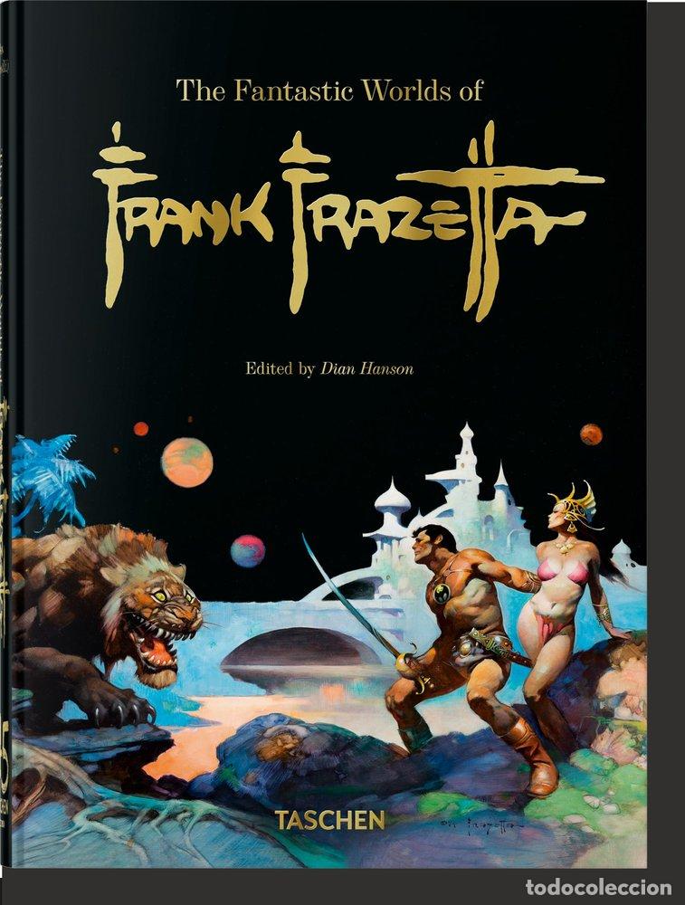 Libri: THE FANTASTIC WORLDS OF FRANK FRAZETTA 40TH ED. - NADEL, DAN