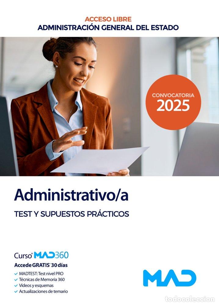 books: ADMINISTRATIVO DEL ESTADO TEST Y SUPUESTOS PRACTICOS ADMINI - AA.VV