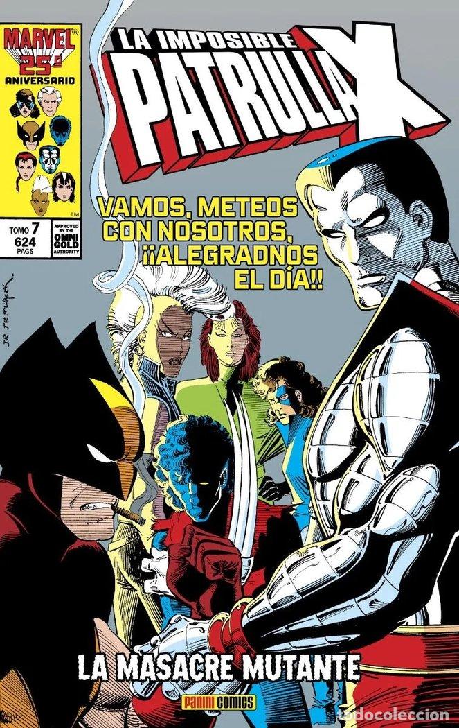 Livros: LA IMPOSIBLE PATRULLA-X 7 LA MASACRE MUTANTE - MARC SILVESTRI, ARTHUR ADAMS, JOHN ROMIT