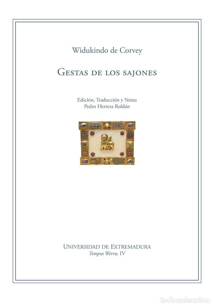 Livros: WIDUKINDO DE CORVEY. GESTAS DE LOS SAJONES - DE CORVEY, WIDUKINDO