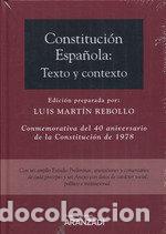 books: CONSTITUCION ESPA&Ntilde;OLA DUO 1&ordf; ED - MARTIN REBOLLO, LUIS