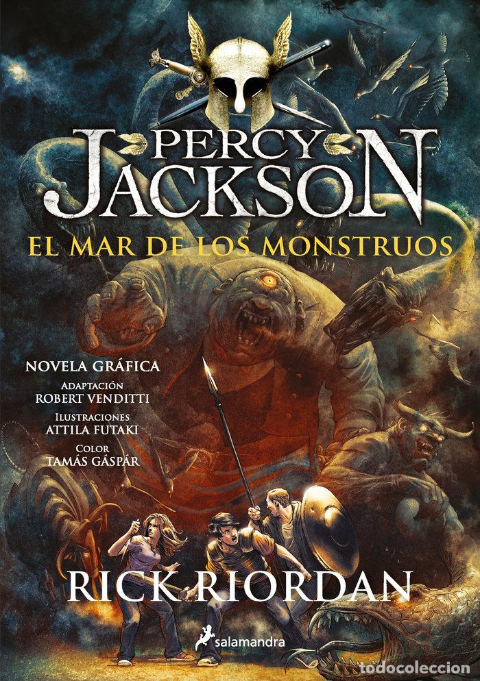 Livros: PERCY JACKSON II EL MAR DE LOS MONSTRUOS NOVELA GRAFICA - RIORDAN, RICK