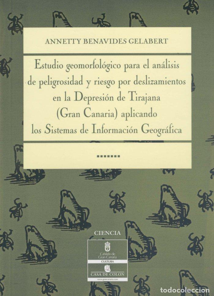 books: ESTUDIO GEOMORFOLOGICO PARA EL ANALISIS DE RIESGO Y PELIGRO - BENAVIDES GELABERT, ANNETTY