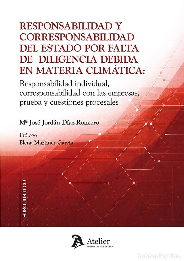 Libri: RESPONSABILIDAD Y CORRESPONSABILIDAD DEL ESTADO POR FALTA D - MA JOSE JORDAN DIAZ-RONCERO