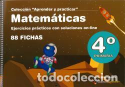 Libros: MATEM&Aacute;TICAS 4&ordm;PRIM - EJERCICIOS PR&Aacute;CTICOS CON SOLUCIONES ONLINE - N&uacute;&ntilde;ez Alonso, Marta