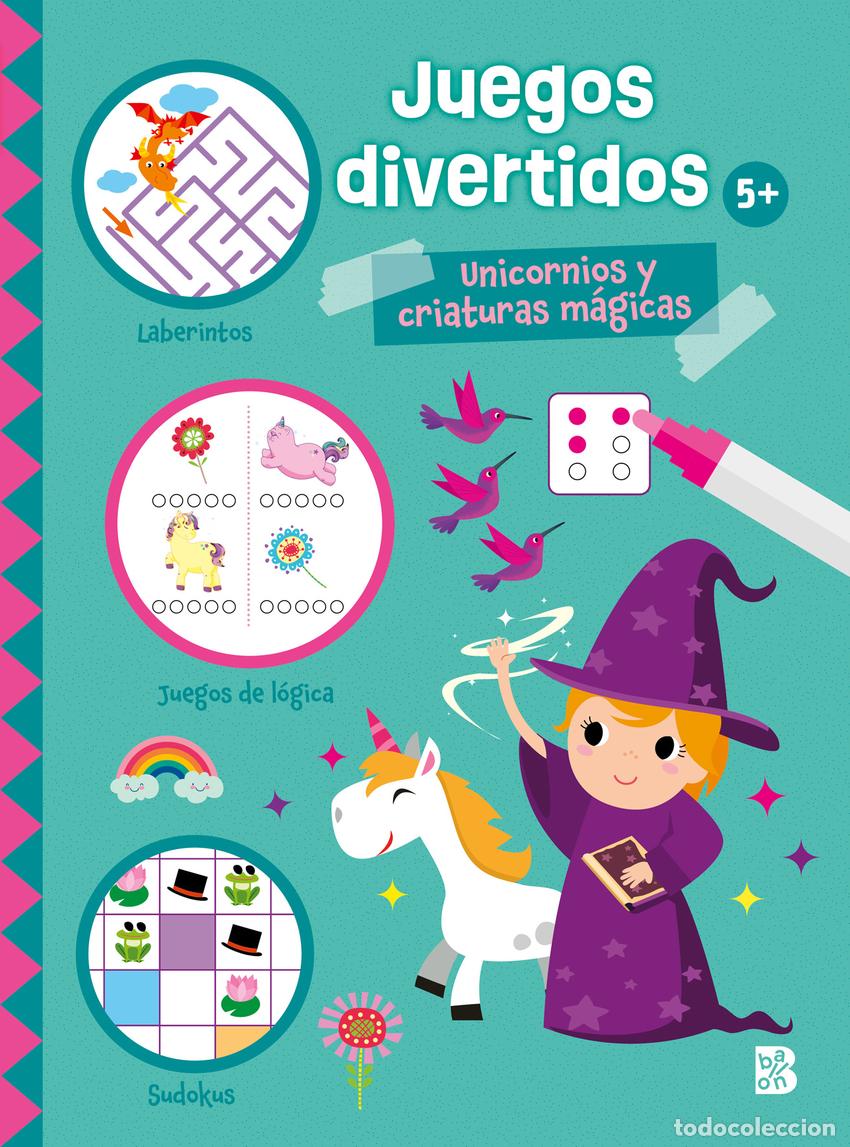 Libros: JUEGOS DIVERTIDOS-UNICORNIOS Y C.M&Aacute;GICAS - BALLON