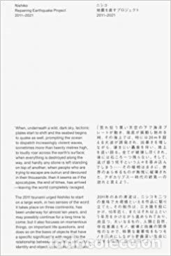 Livros: REPAIRING EARTHQUAKE PROJECT 2011-2021 - Artes