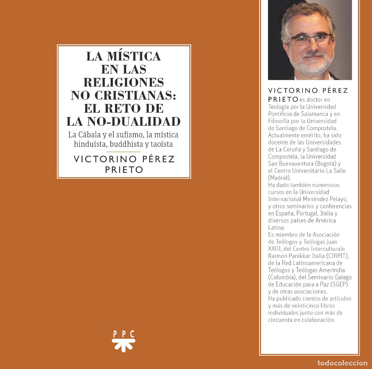 Libros: LA M&Iacute;STICA EN LAS RELIGIONES NO CRISTIANAS: EL RETO DE LA NO-DUALIDAD - P&eacute;rez Prieto, Victorino