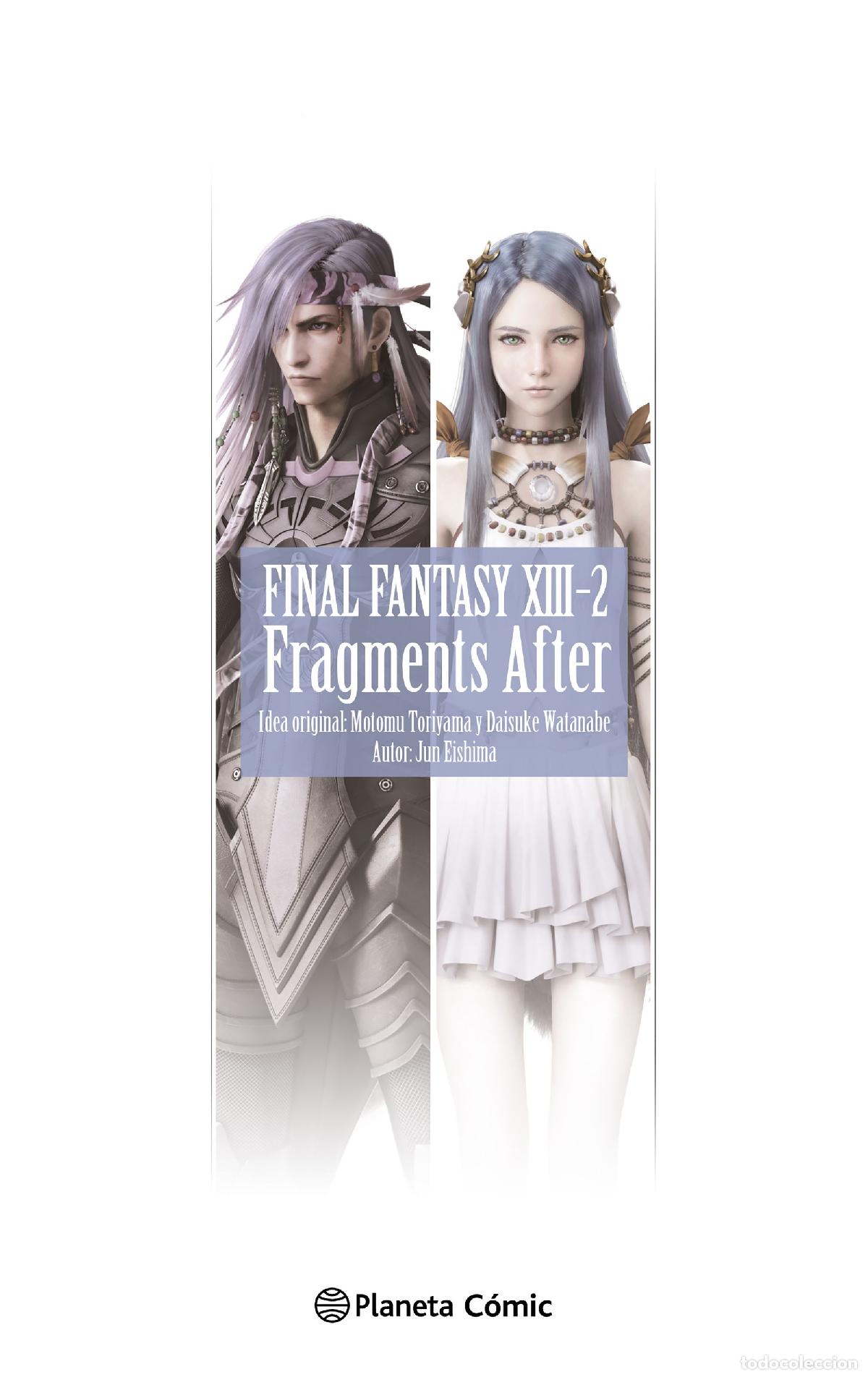 Libros: FINAL FANTASY XIII-2 FRAGMENTS AFTER (NOVELA) - Eishima, Jun