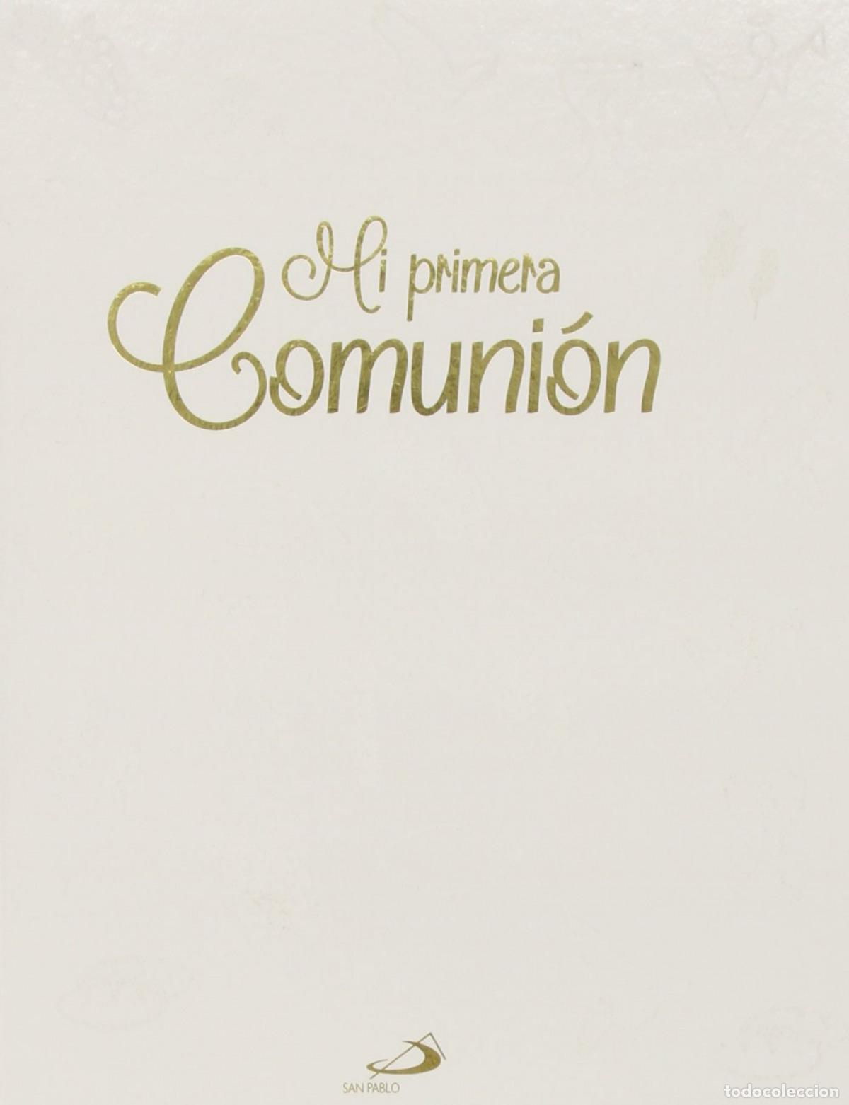 Livres: MI PRIMERA COMUNI&Oacute;N - Sacramentos cristianos