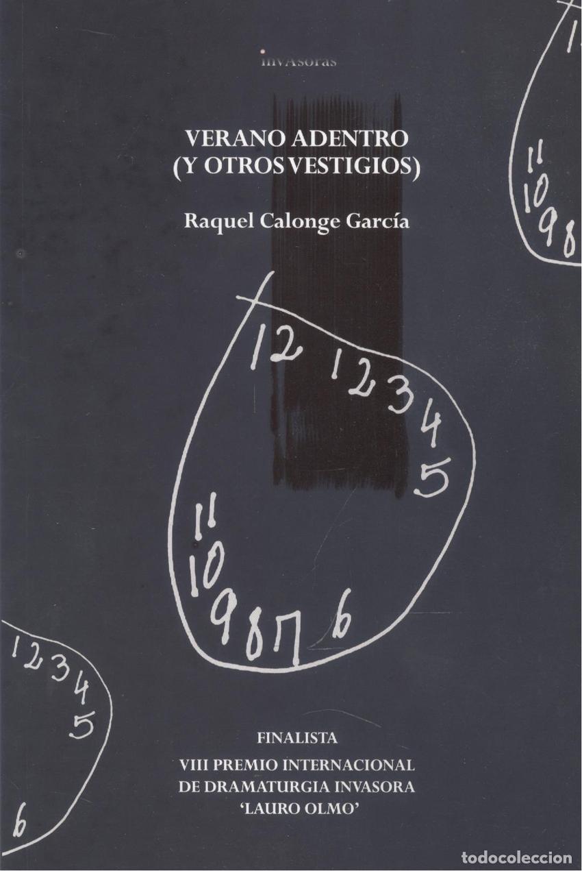 Livres: VERANO ADENTRO (Y OTROS VESTIGIOS) - Calonge Garc&iacute;a, Raquel