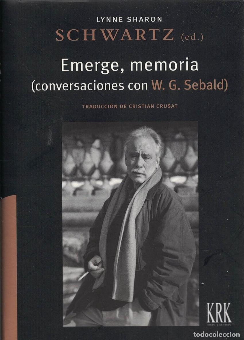 books: EMERGE, MEMORIA - Sebald, W G