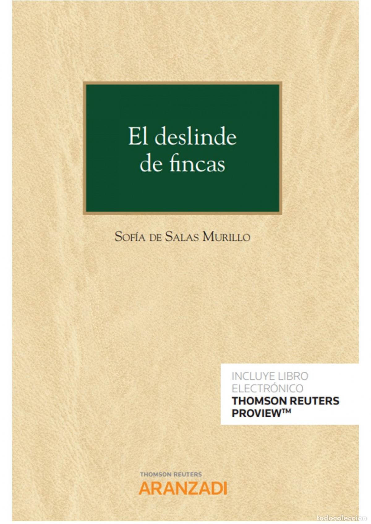 B&uuml;cher: DESLINDE DE FINCAS,EL DUO - DE SALAS MURILLO, SOFIA