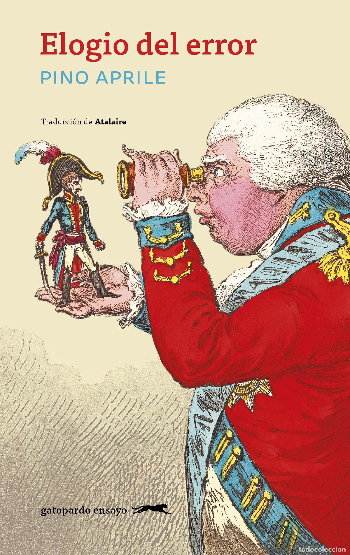 Libri: ELOGIO DEL ERROR - Aprile, Pino