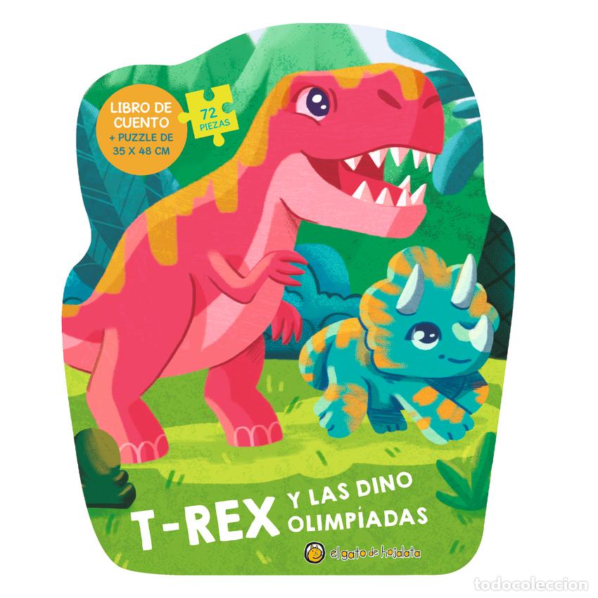 Libros: T-REX Y LAS DINO OLIMPIADAS (&rdquo;PUZZLEMAN&Iacute;A&rdquo;) - Espanol/Castellano