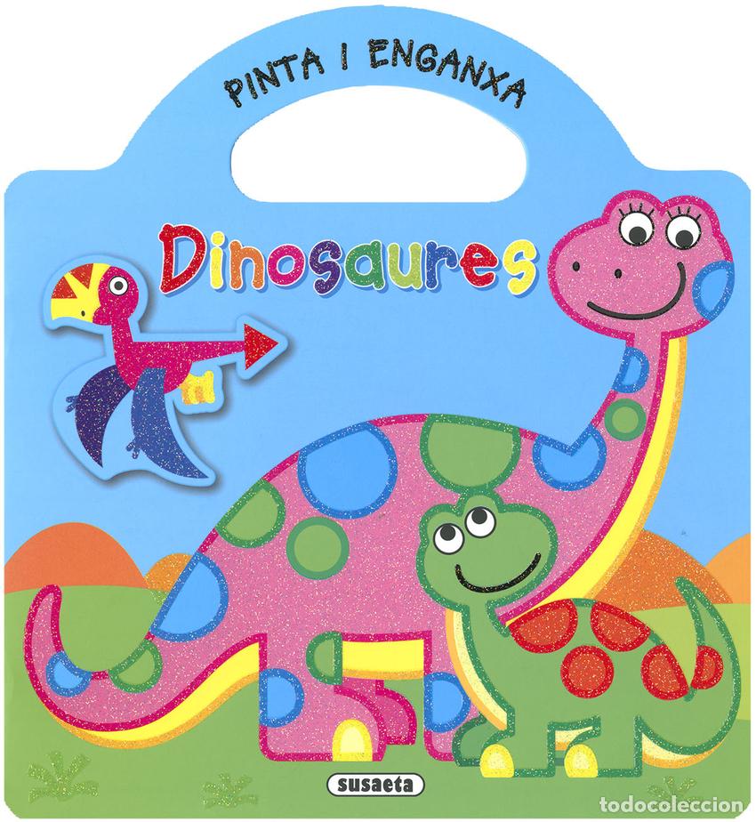 Libros: DINOSAURES - Libros y ''packs'' infantiles interactivos y de actividades: dibujar, colorear y pintar