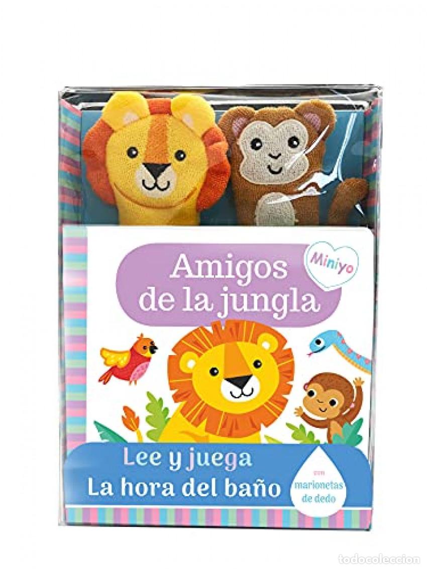 Libri: LIBRO BA&Ntilde;O AMIGOS DE JUNGLA LEE Y JUEGA - Infantil, juvenil y educativo