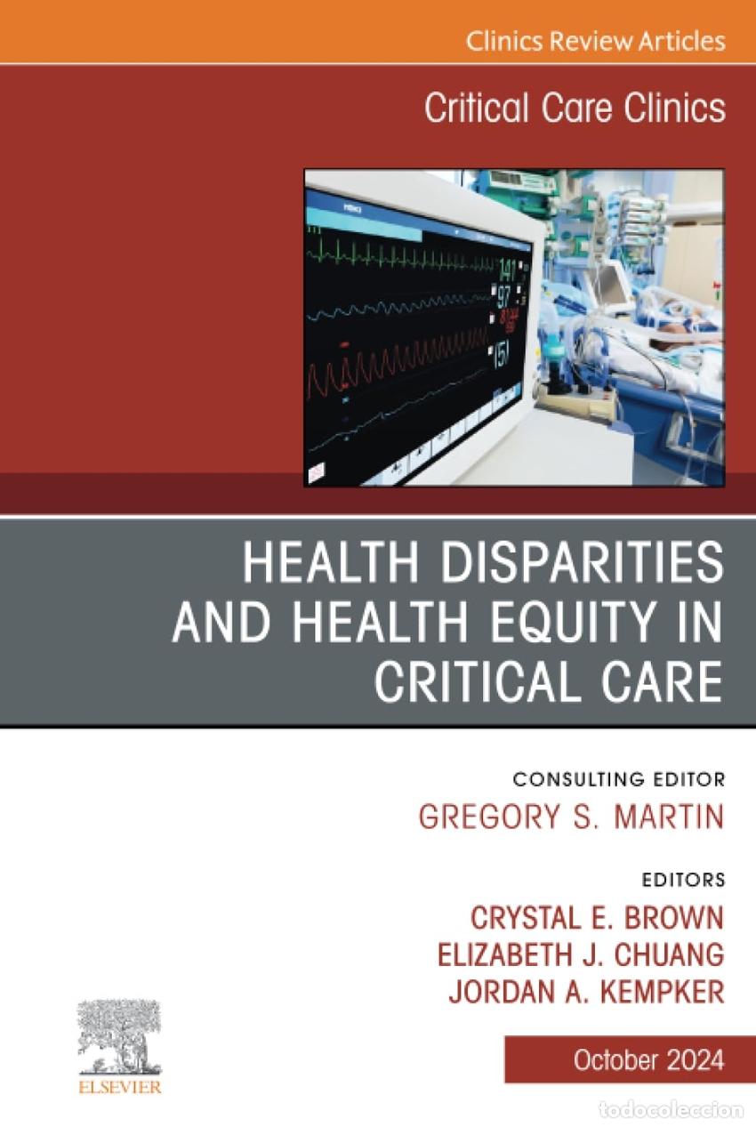 Livros: DISPARITIES AND EQUITY IN CRITICAL CARE MEDICINE - Kempker