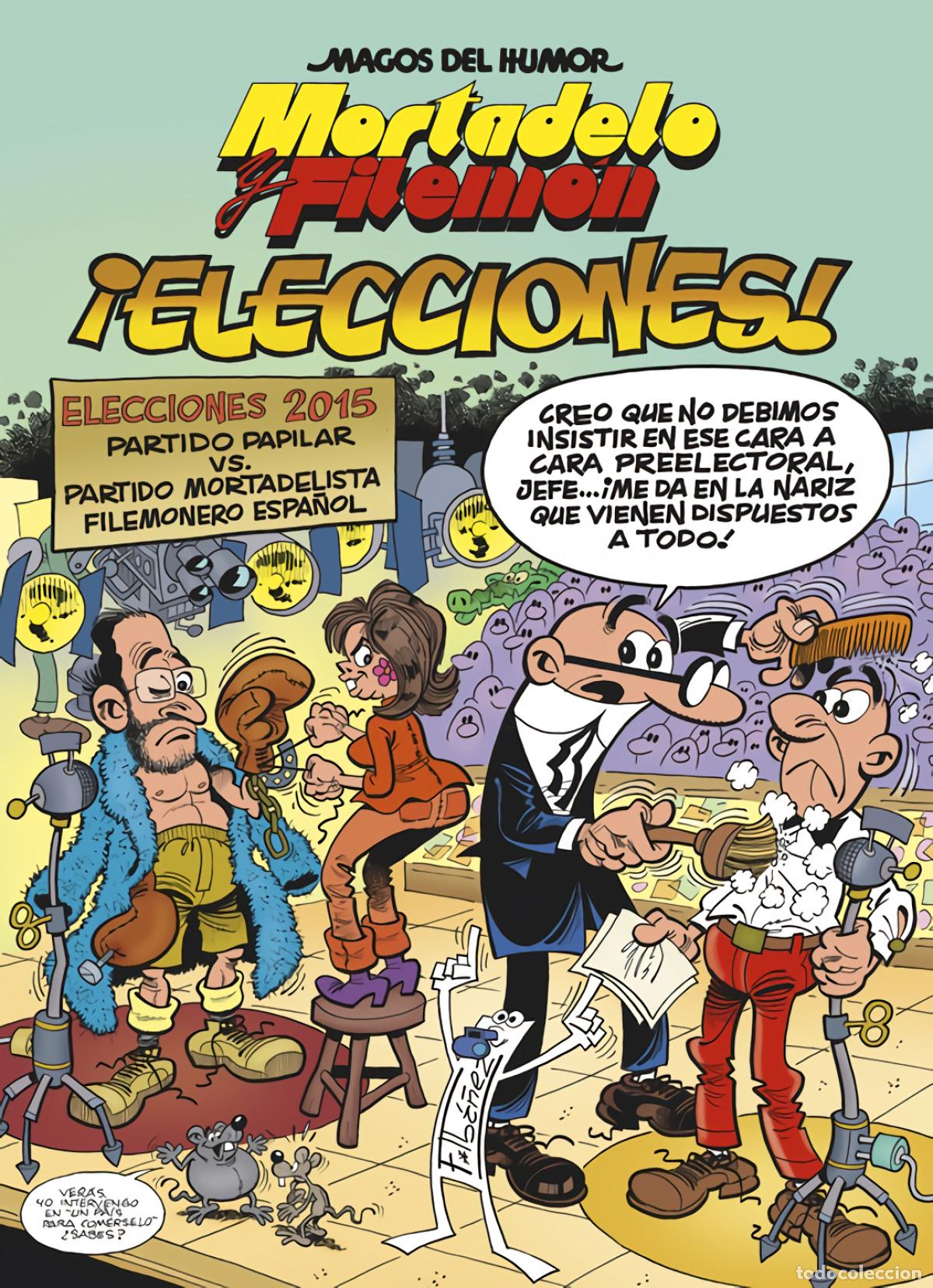 Livros: MORTADELO Y FILEM&Oacute;N. &iexcl;ELECCIONES! (MAGOS DEL HUMOR 179) - Ib&aacute;&ntilde;ez, Francisco