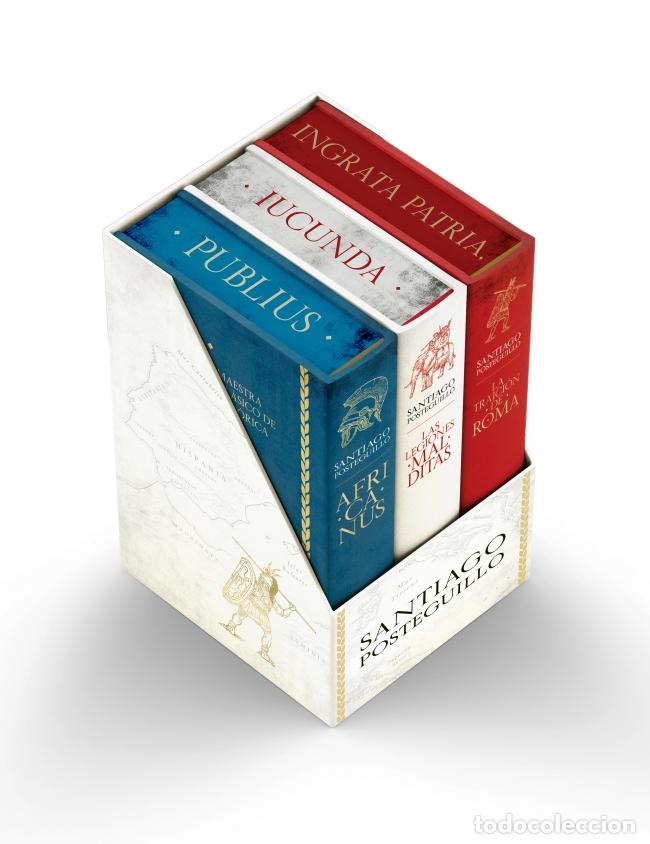 Livros: TRILOGIA AFRICANUS ESTUCHE EL HIJO DEL CONSUL LAS LEGIONES M - Santiago Posteguillo