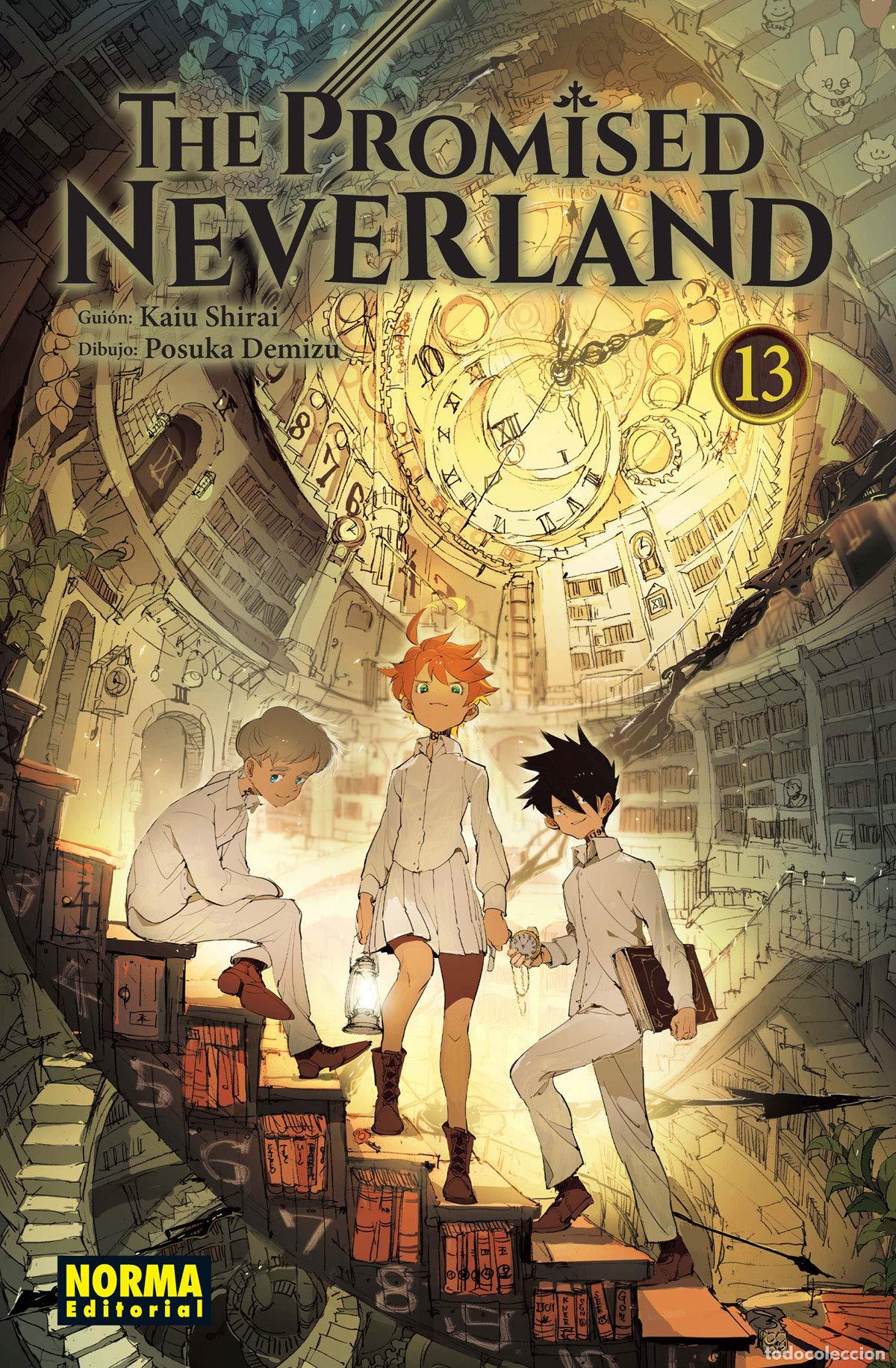 books: THE PROMISED NEVERLAND 13 - KAIU SHIRAI POSUKA DEMIZU