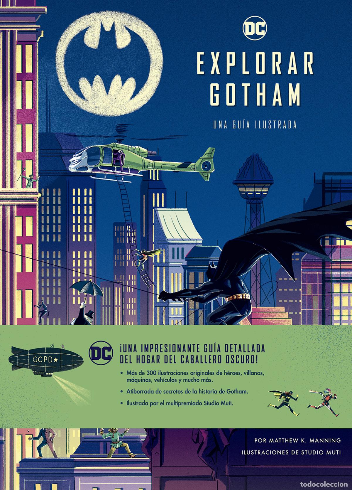 books: EXPLORAR GOTHAM. GU&Iacute;A ILUSTRADA - Matthew K Manning