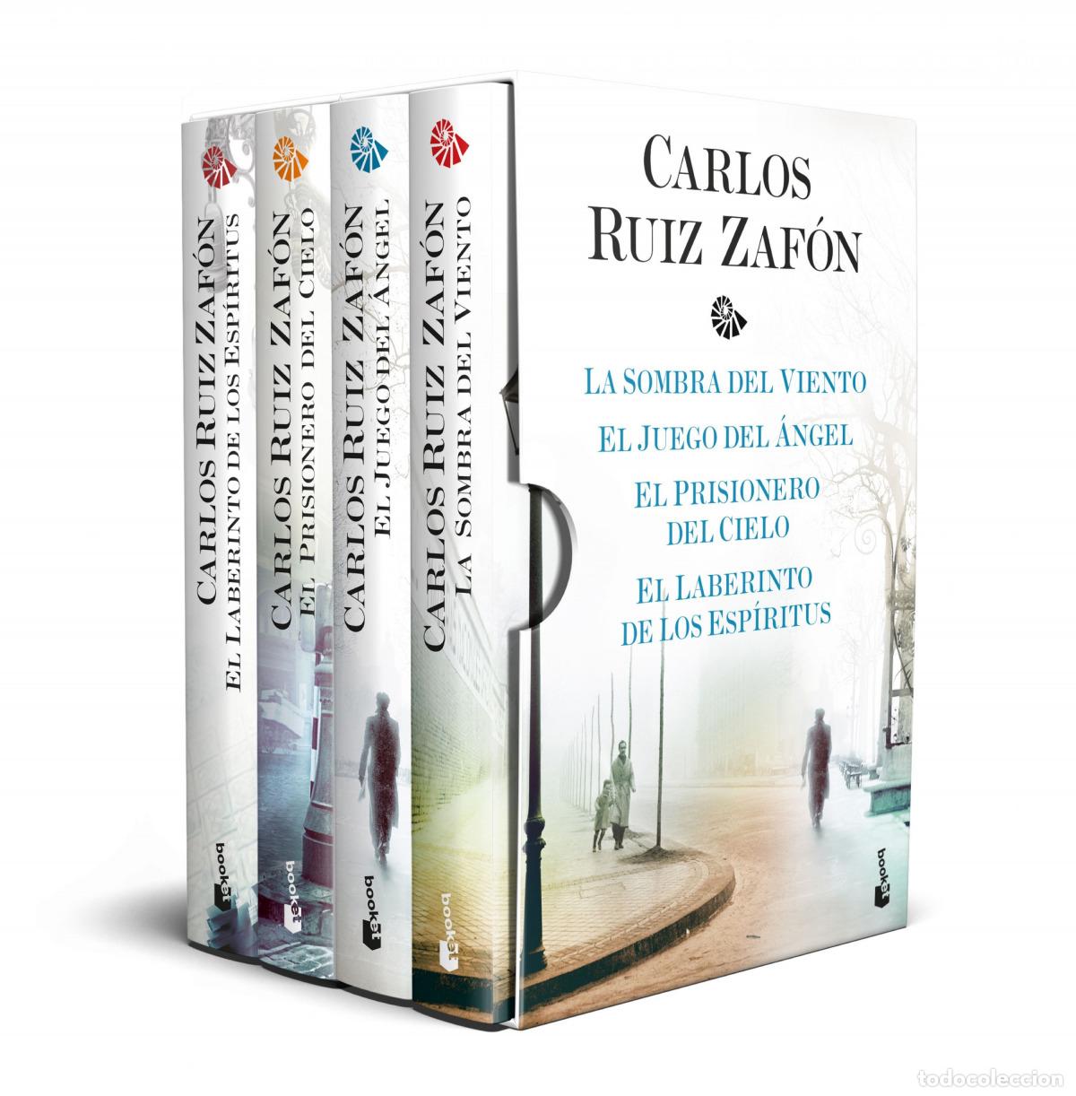 Libros: ESTUCHE TETRALOG&Iacute;A LA SOMBRA DEL VIENTO - Ruiz Zaf&oacute;n, Carlos