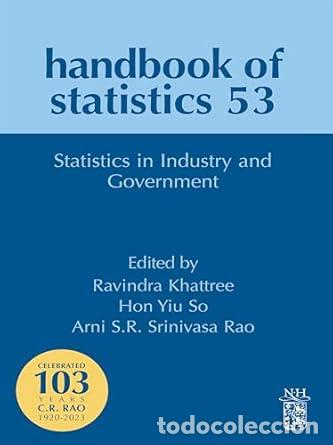 Libros: STATISTICS IN INDUSTRY AND GOVERNMENT, VOLUME 53 - Khattree, Ravindra