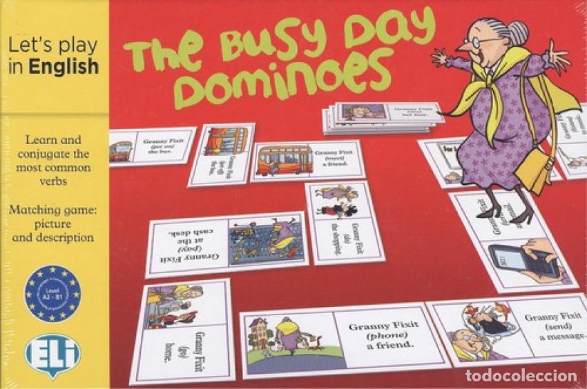 Livros: THE BUSY DAY DOMINOES - Ensenanza y aprendizaje de lenguas