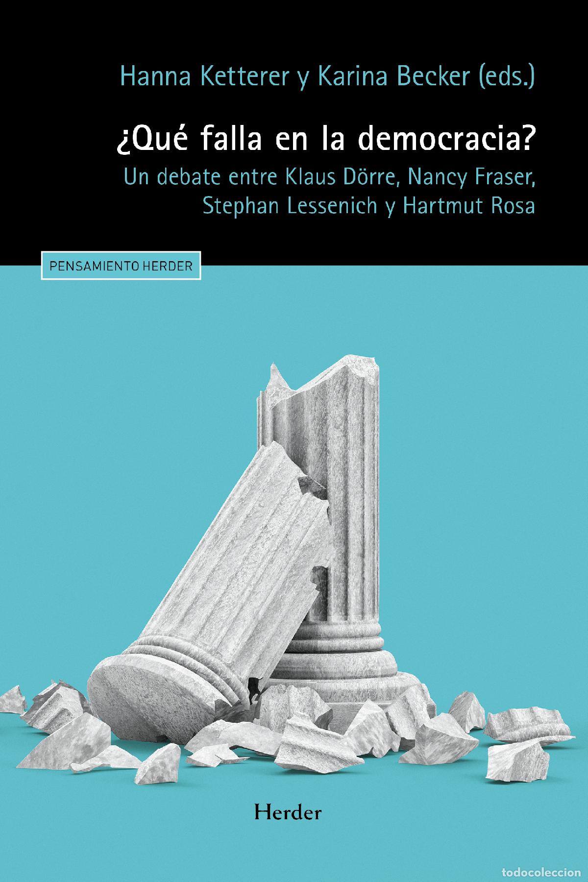Libros: &iquest;QU&Eacute; FALLA EN LA DEMOCRACIA? - KETTERER, HANNA