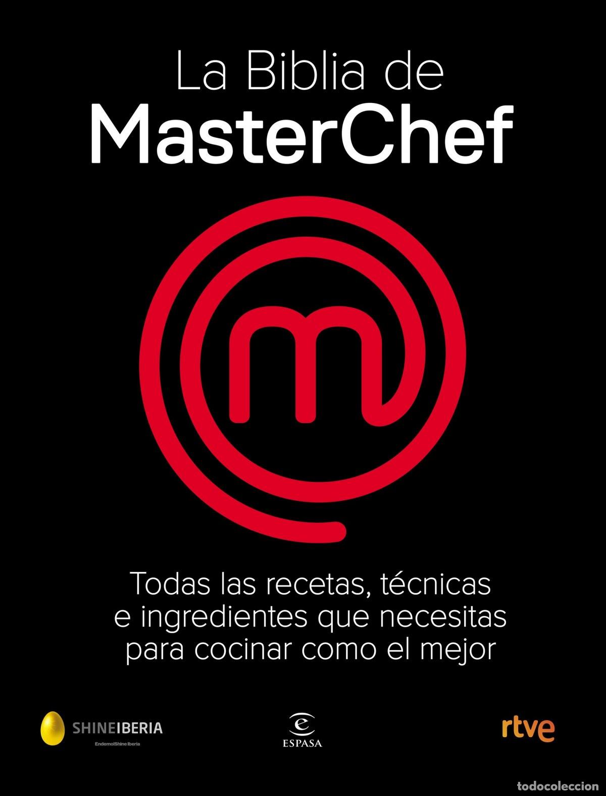 Libros: LA BIBLIA DE MASTERCHEF - Shine