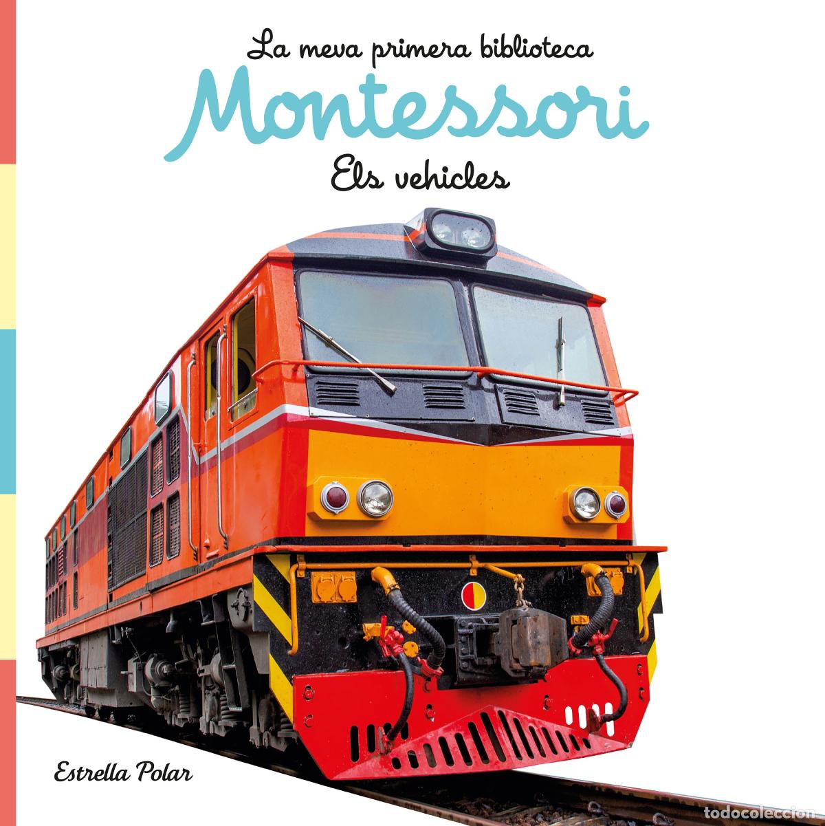 Livros: ELS VEHICLES. LLIBRE DE TELA. LA MEVA PRIMERA BIBLIOTECA MONTESSORI - AA VV