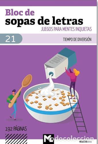 Libros: BLOC DE SOPAS DE LETRAS 21 - Espanol/Castellano