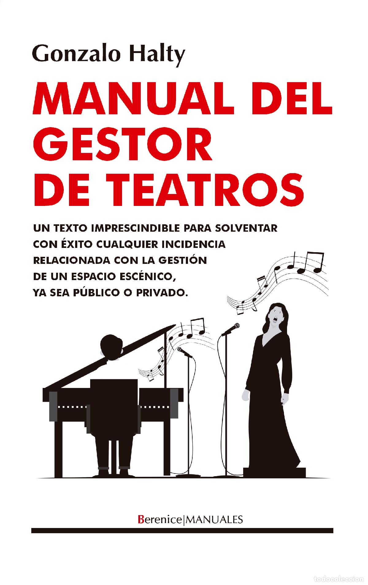 Livres: MANUAL DEL GESTOR DE TEATROS - HALTY, GONZALO