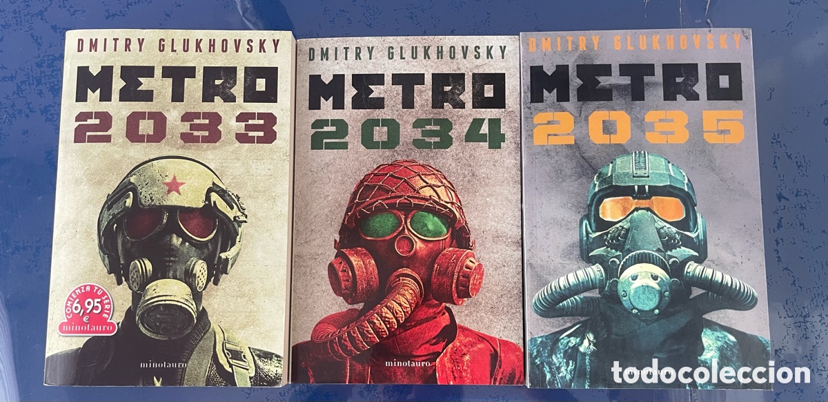 Libros: Trilog&iacute;a METRO: 2033, 2034 y 2035.