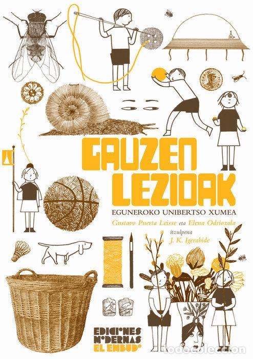 Libros: GAUZEN LEZIOAK - ODRIOZOLA BELASTEGUI, ELENA