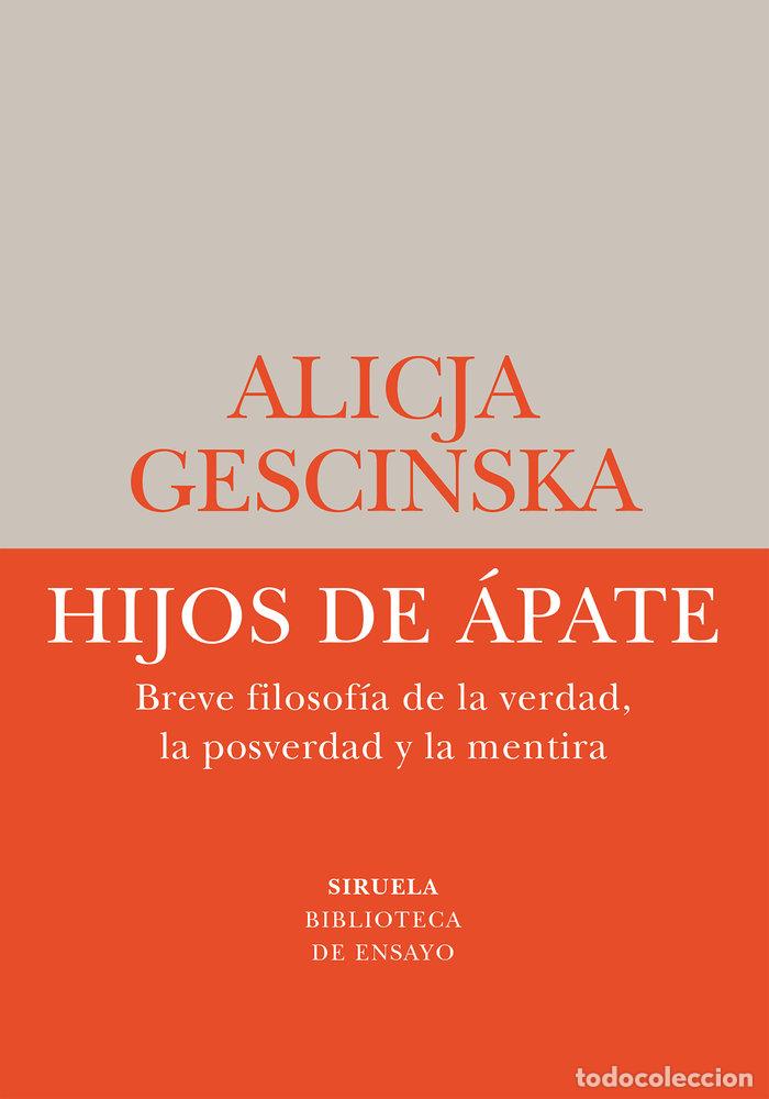 Libros: HIJOS DE APATE - GESCINSKA, ALICJA