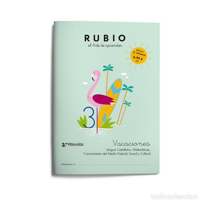 Libros: VACACIONES RUBIO 3&ordm;EP 24 - AA.VV